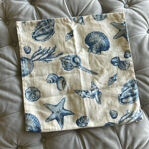 PotteryBarn Pillow cover, nautical